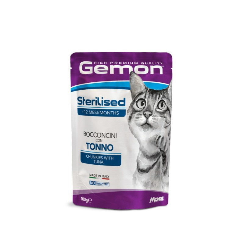 Gemon Cat Sterilised Bocconcini TONNO