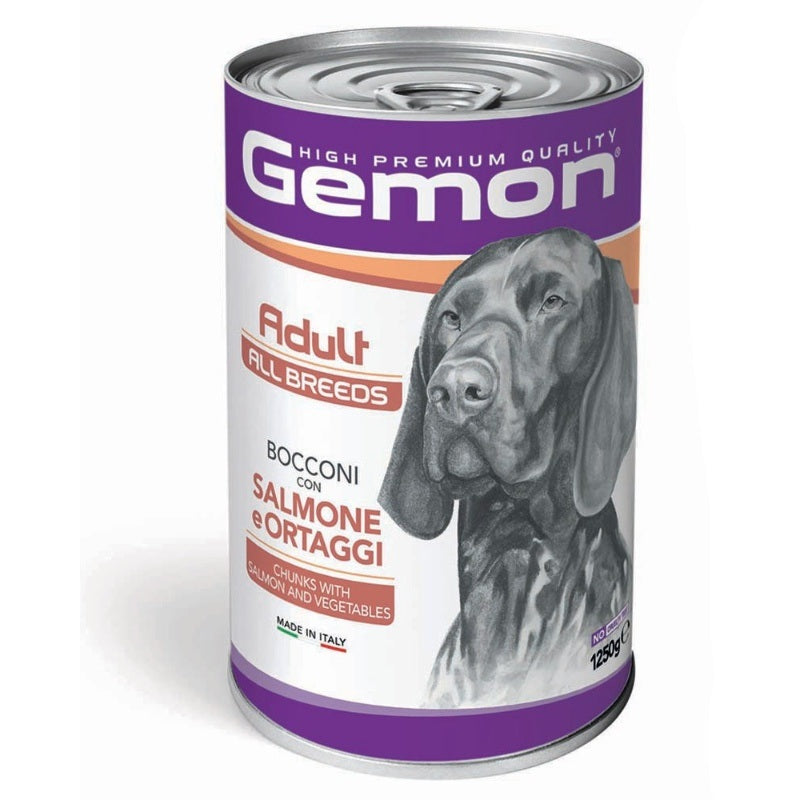 Gemon All Breeds Dog Adult Bocconi SALMONE e ORTAGGI