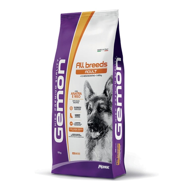 Gemon All Breeds Dog Adult ANATRA e RISO