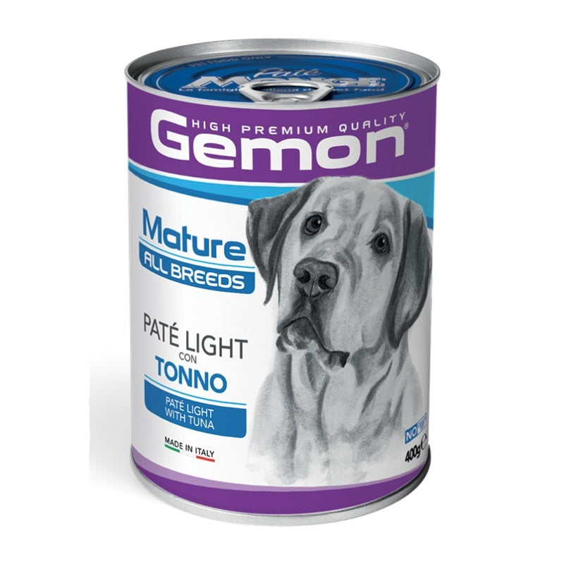 Gemon Dog Mature All Breeds Paté Light TONNO