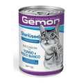 Gemon Cat Sterilised Bocconcini TONNO e PESCE BIANCO