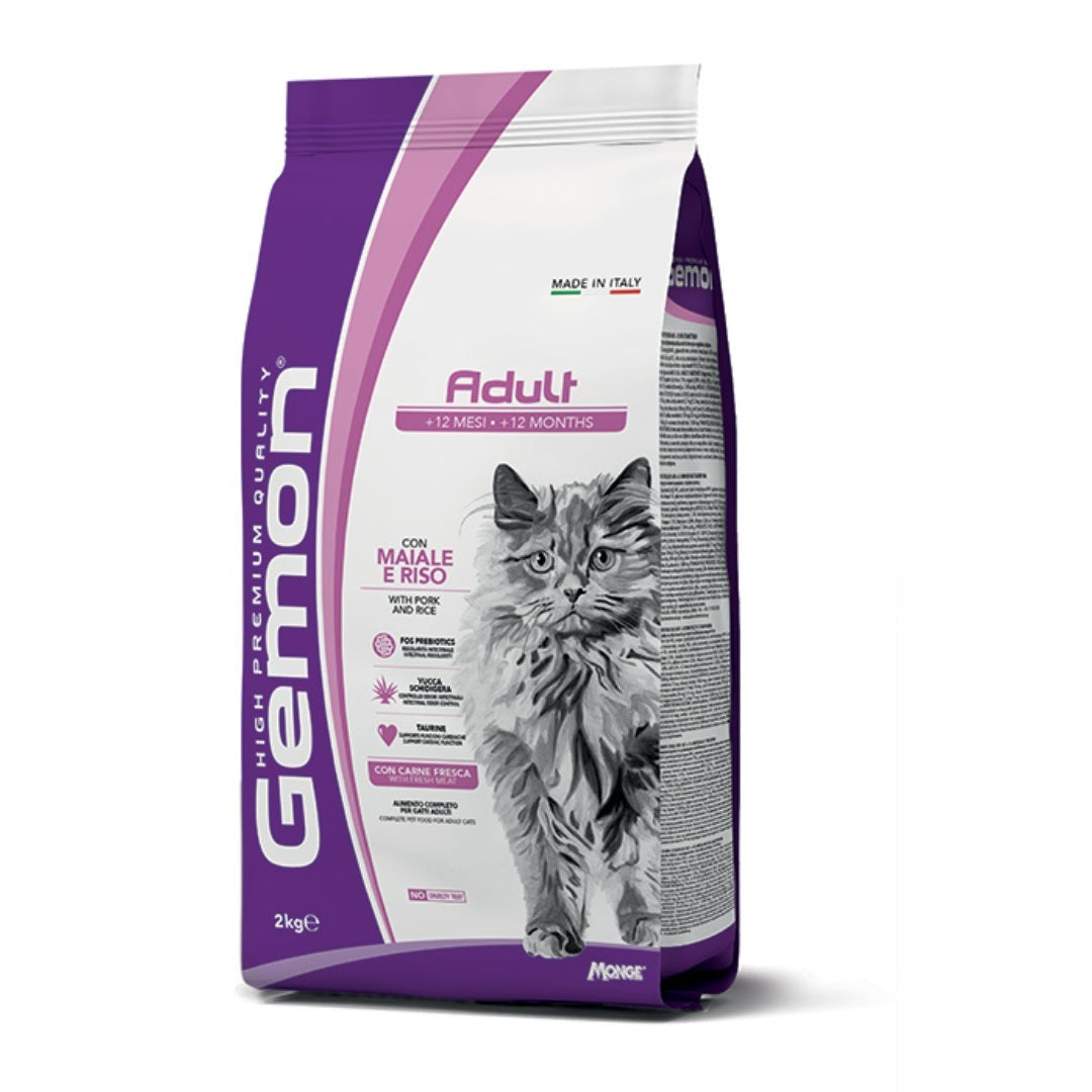 Gemon Cat Adult MAIALE e RISO