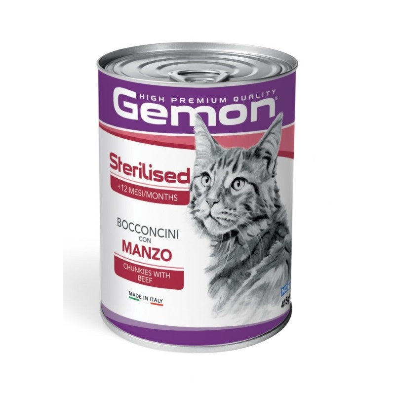 Gemon Cat Sterilised Bocconcini MANZO