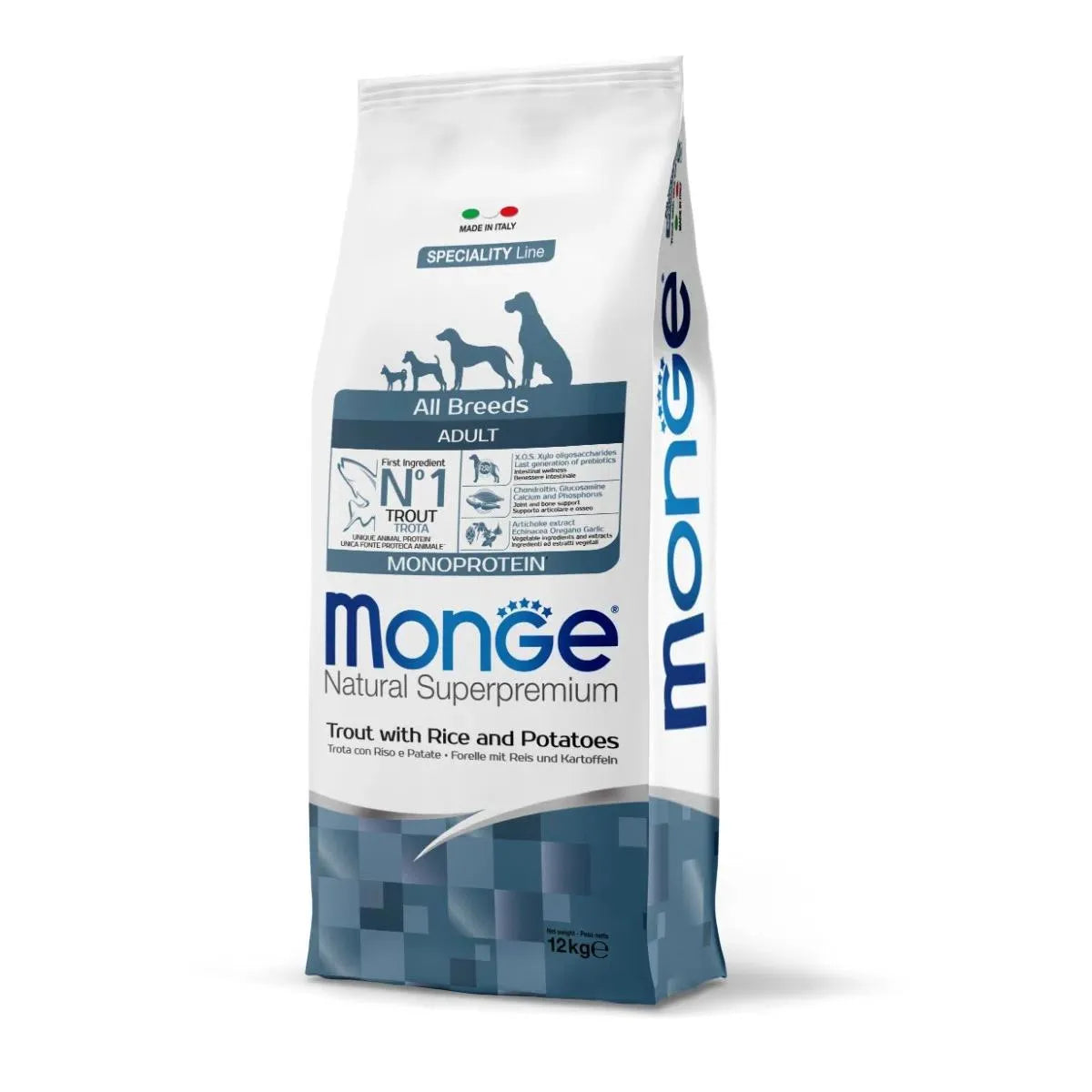 Monge Natural Superpremium Adult All Breeds TROTA