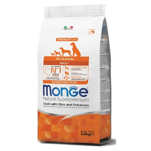 Monge Natural Superpremium Adult All Breeds ANATRA